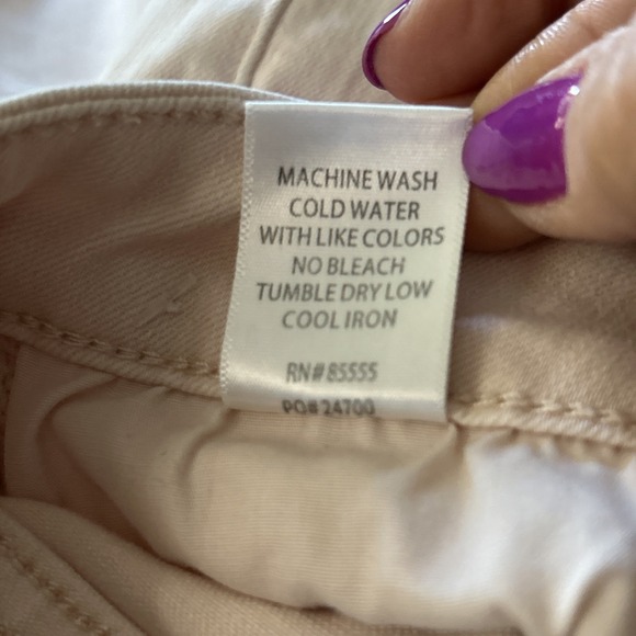 Pistola Jennifer Blush Pink Mid-Rise Skinny Jeans Raw Hem ~ Size 27 - Picture 12 of 15